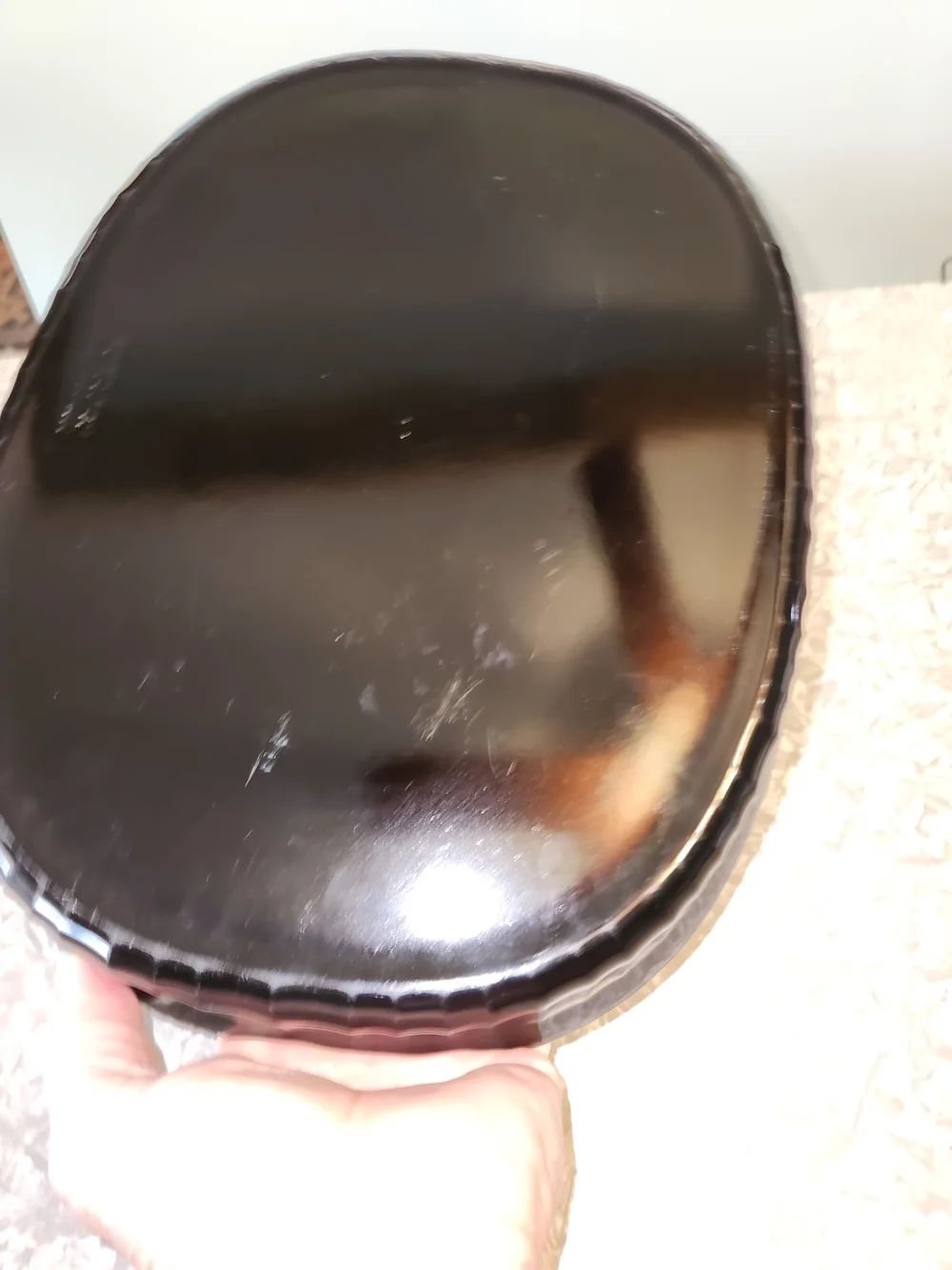 Corningware French Black Ceramic 2.5 Liter Casserole Dish - Home Accents